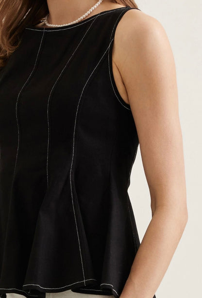 Emma Peplum Top
