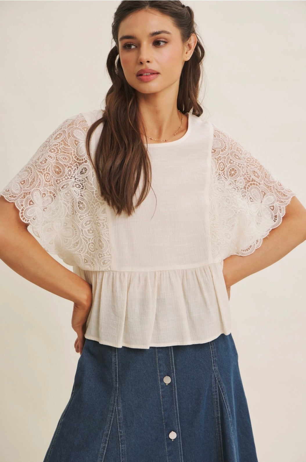 Sundown Babydoll Blouse