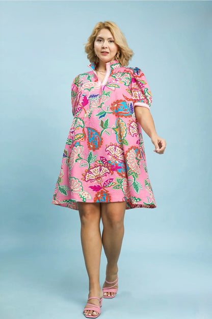 Paisley Tunic Dress Curvy