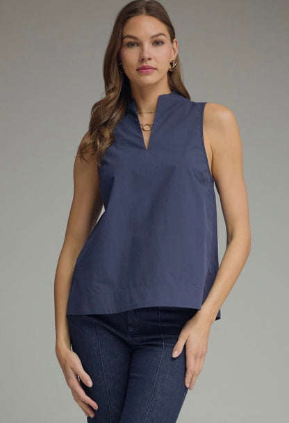 Everly Stand Collar Top