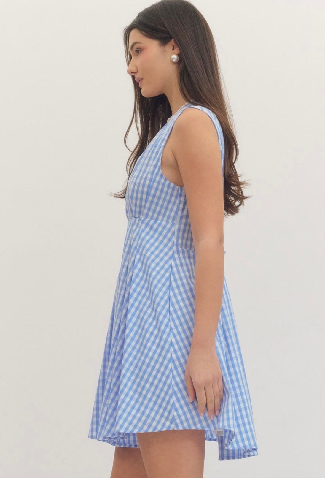 Gingham Mini Dress