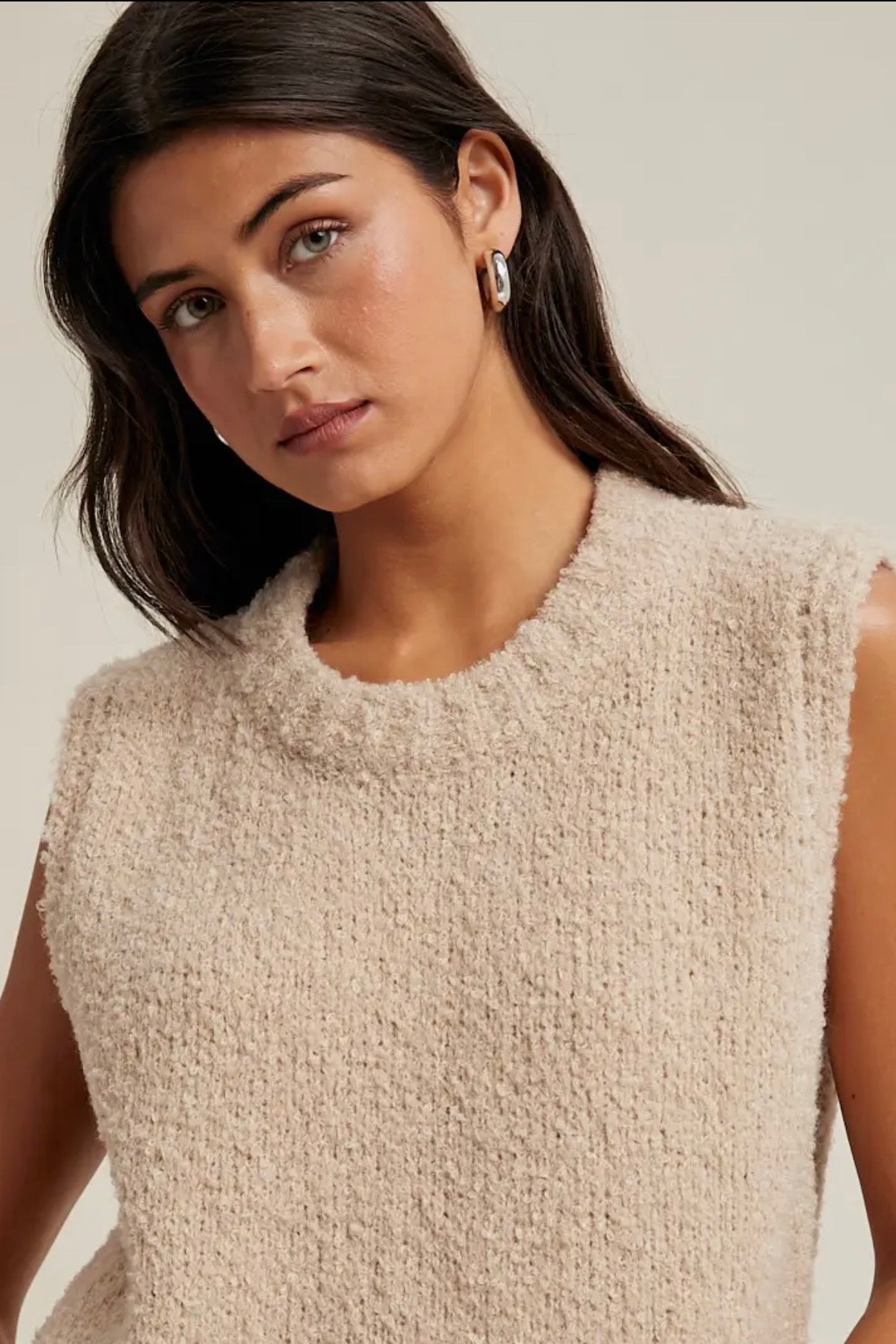 Soft Knit Sweater Vest