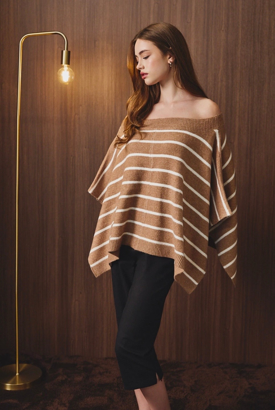 Poncho Sweater Top