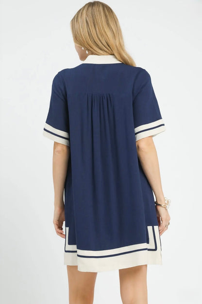 Linen Mini Dress