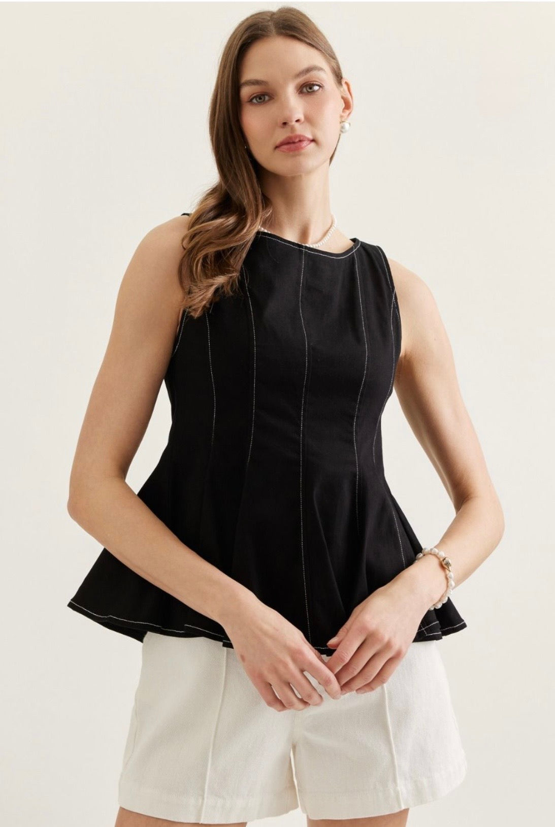 Emma Peplum Top