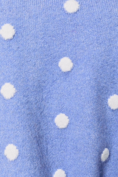 Polka Dot Sweater Cardigan