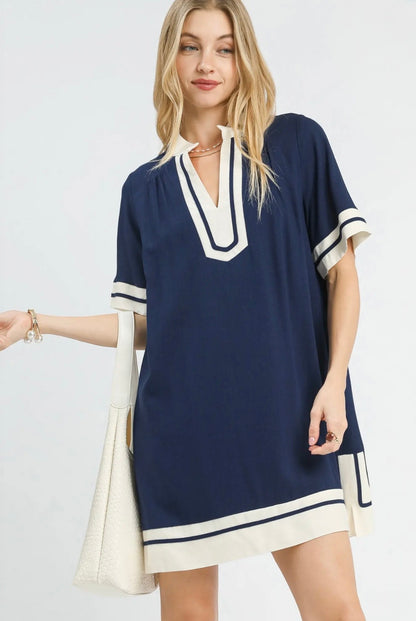 Linen Mini Dress