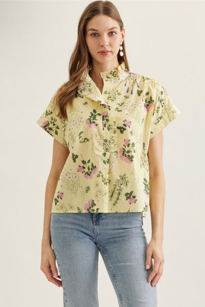 Lily Floral Top