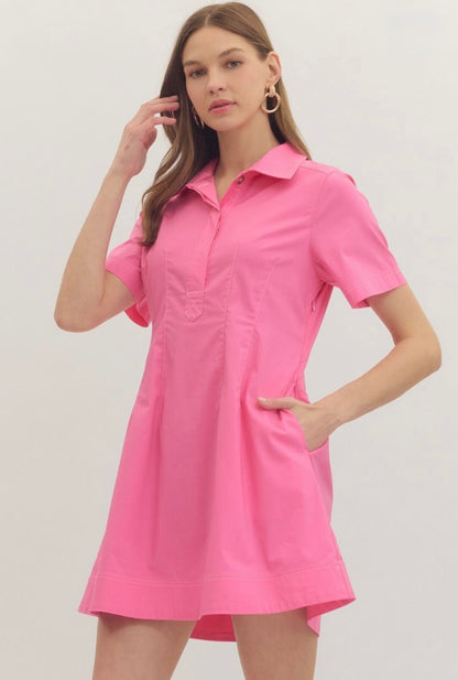Pretty In Pink Mini Dress