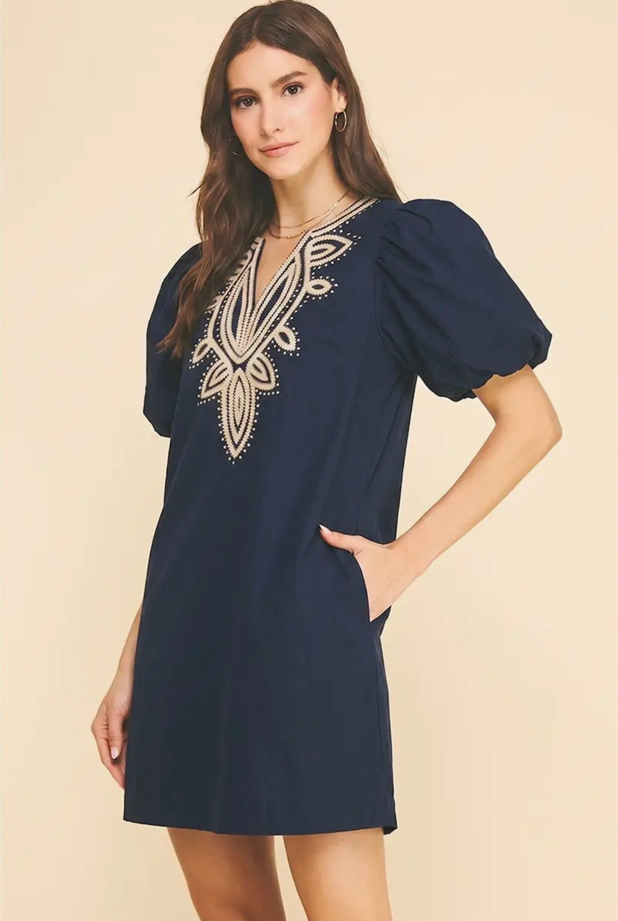 Corduroy Mini Dress