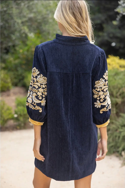 Velvet Shift Dress