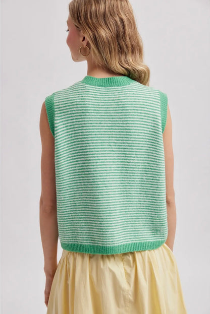 Striped Sweater Vest
