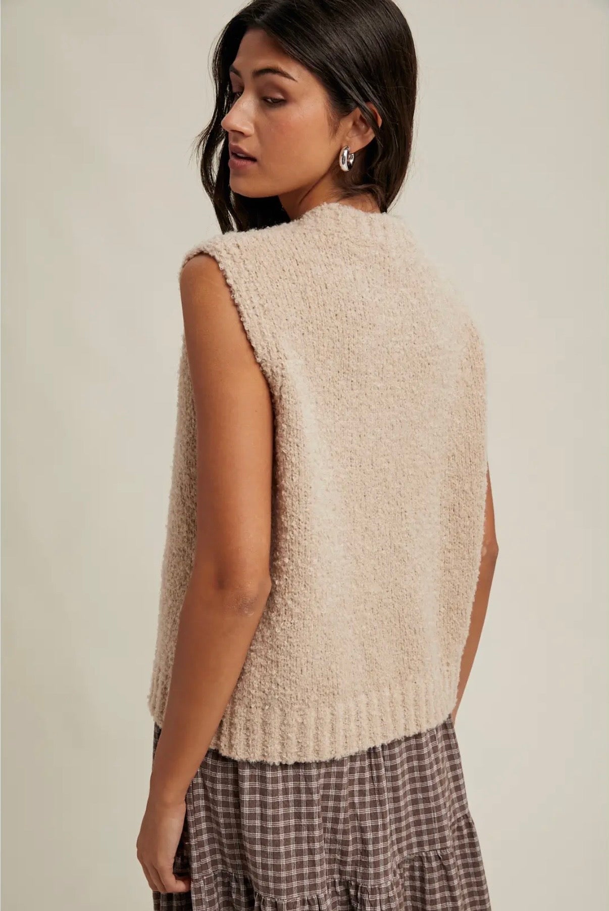 Soft Knit Sweater Vest