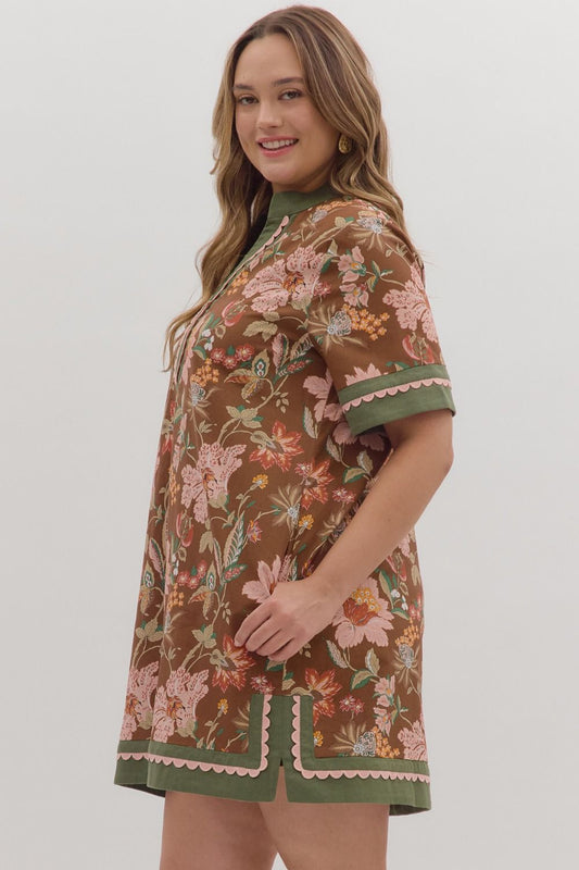 Boho Floral Dress