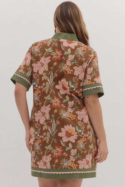 Boho Floral Dress