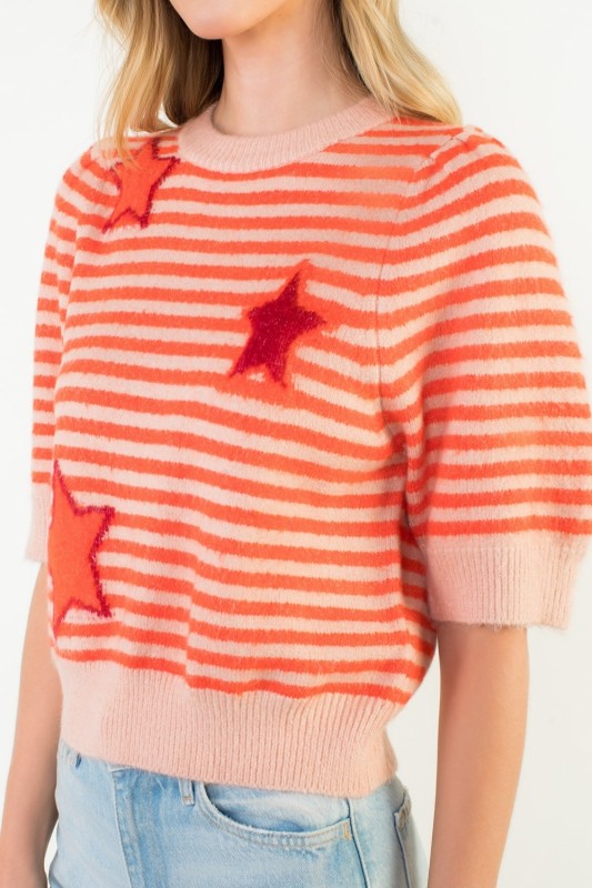 Star Knit Top