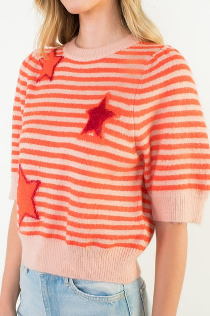 Star Knit Top